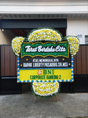Papan Bunga Duka di Gadingharjo